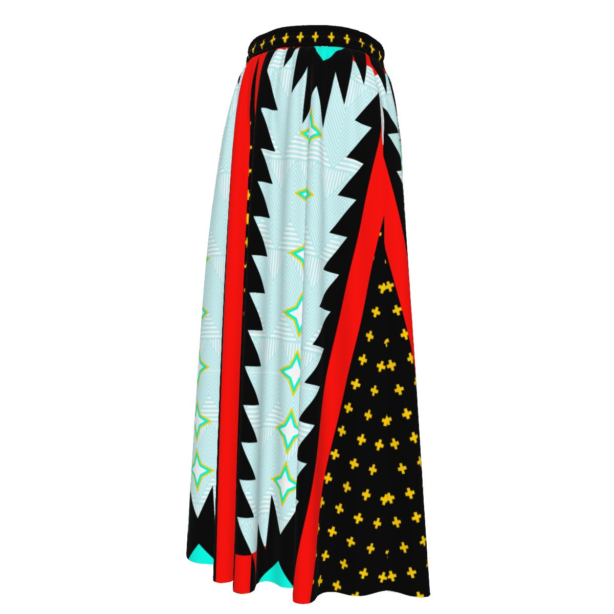Native Shinning Star Maxi Chiffon Skirt