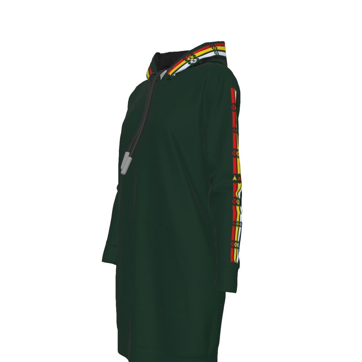 Ribbon Medicine Wheel Hoodie Dress