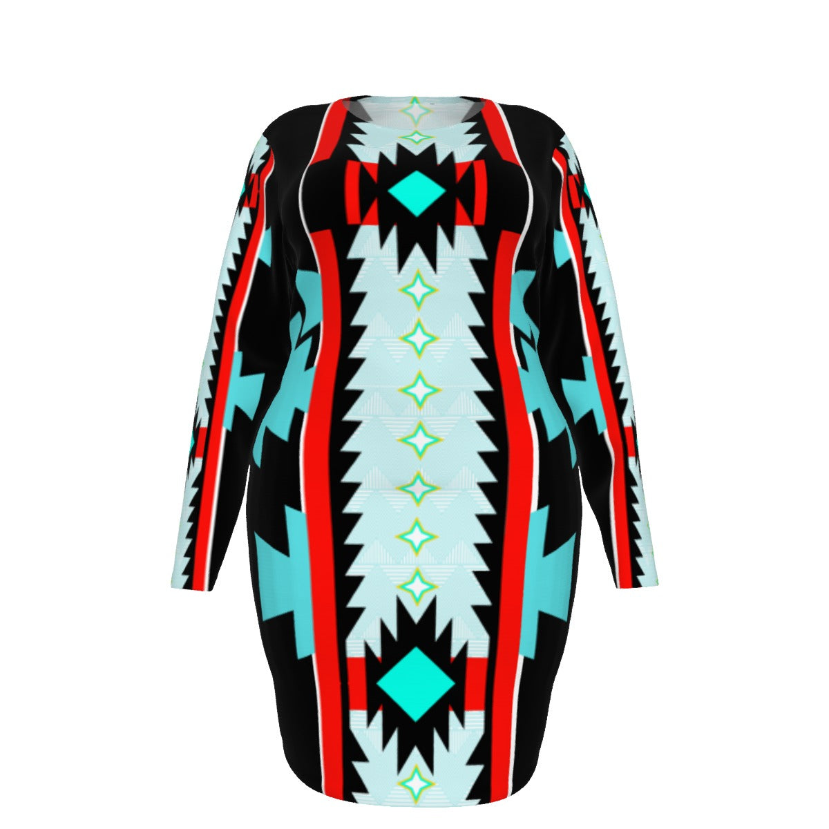 Day Star Mesh Dress Plus