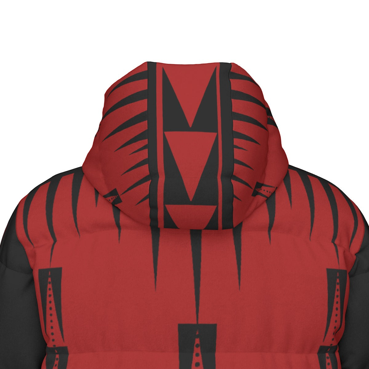 NTV Print Long Duck Down Jacket