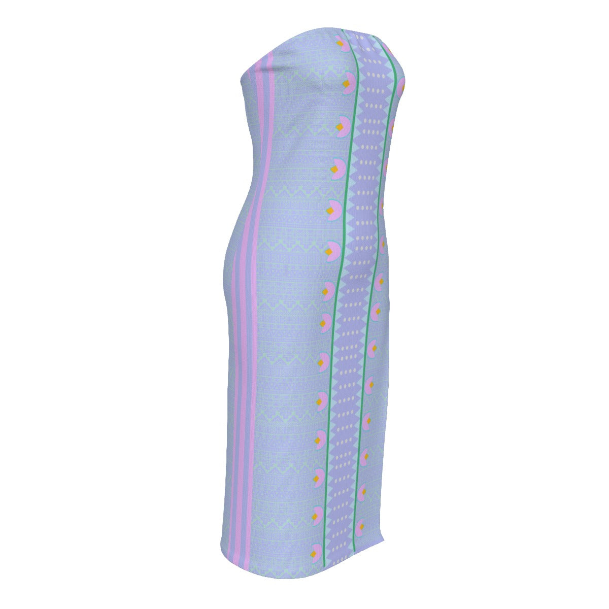 Floral Tube Top Dress