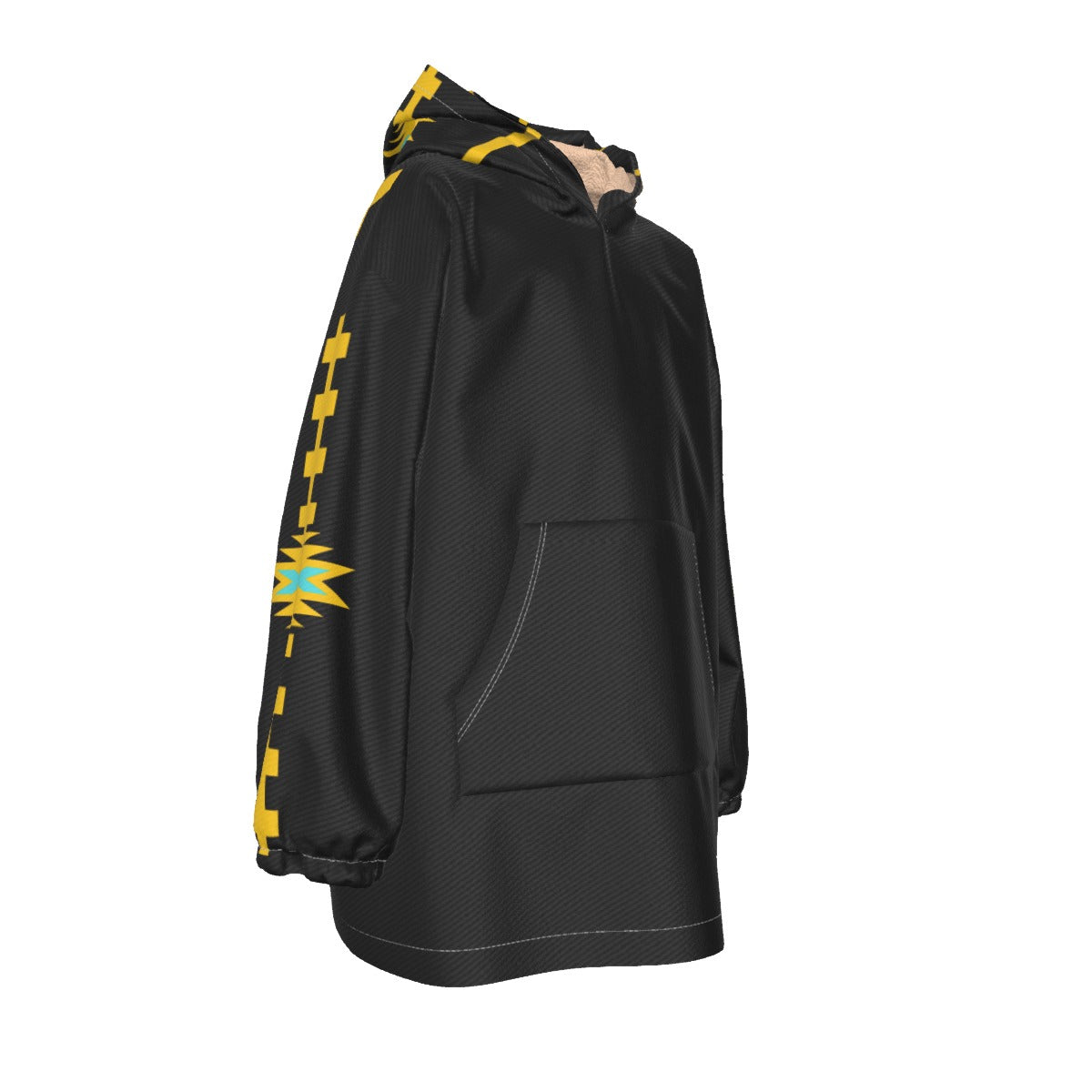 Kid's Sherpa Fleece Hoodie Blanket