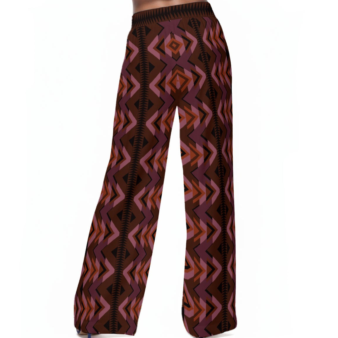 Arrows of Destiny Wide-Leg Pants Rayon