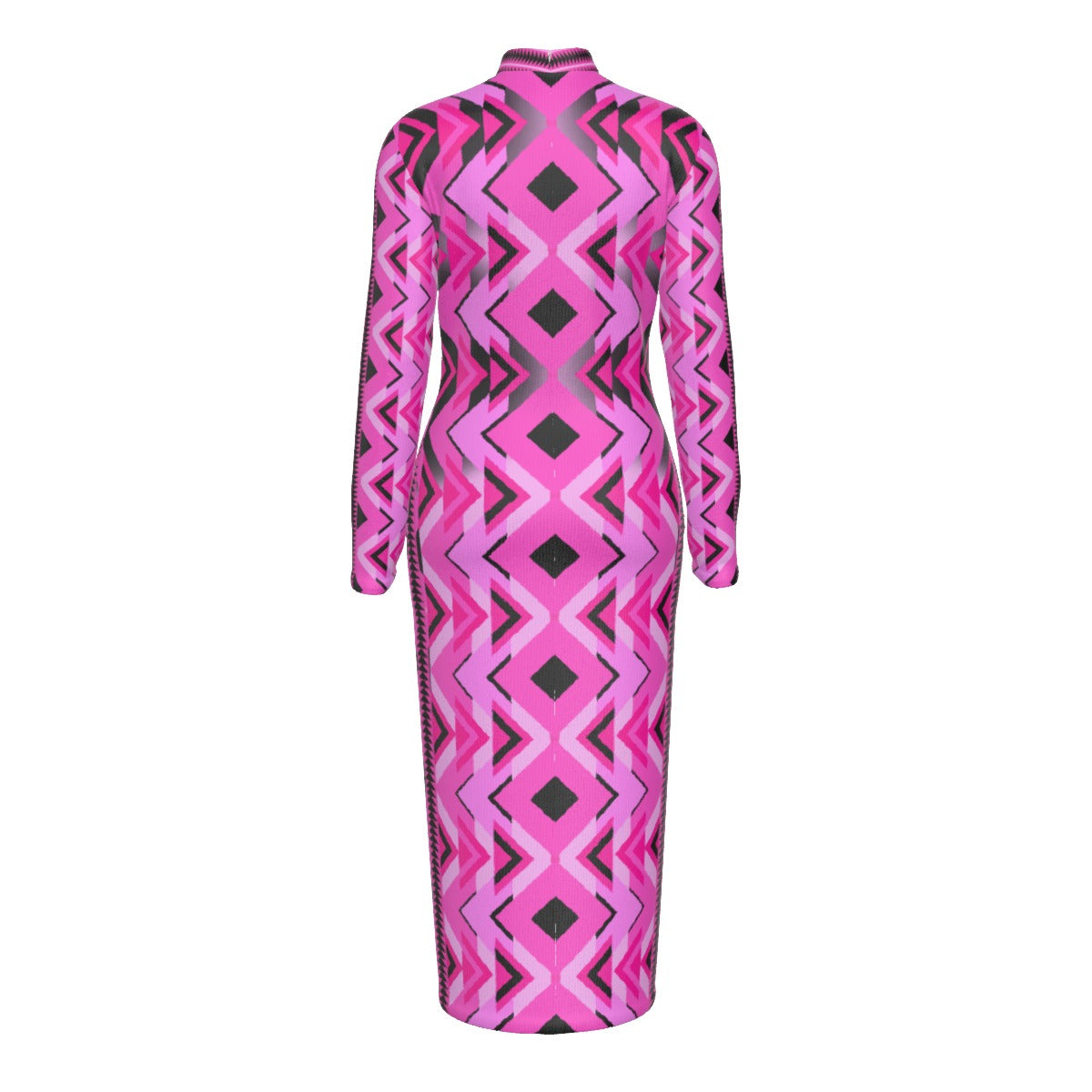 Arrows of Destiny Mockneck Dress