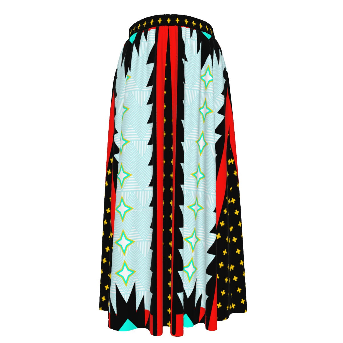 Native Shinning Star Maxi Chiffon Skirt