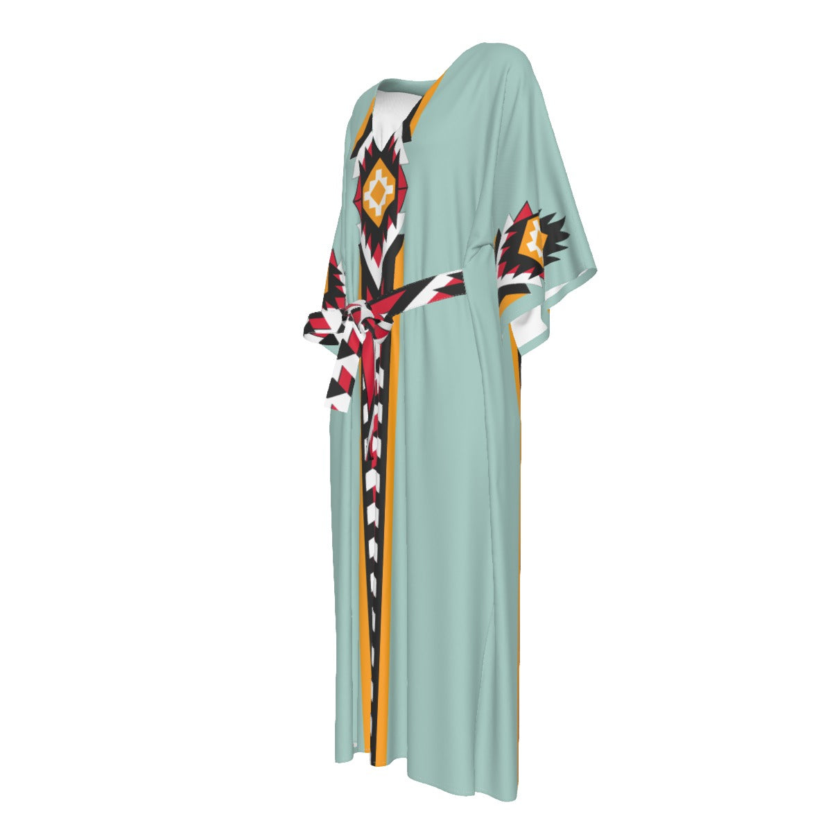 Four Flowy Long Dress