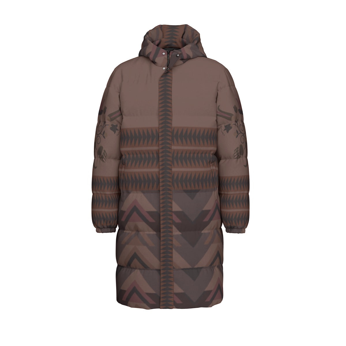 Woodland Bear Long Down Jacket