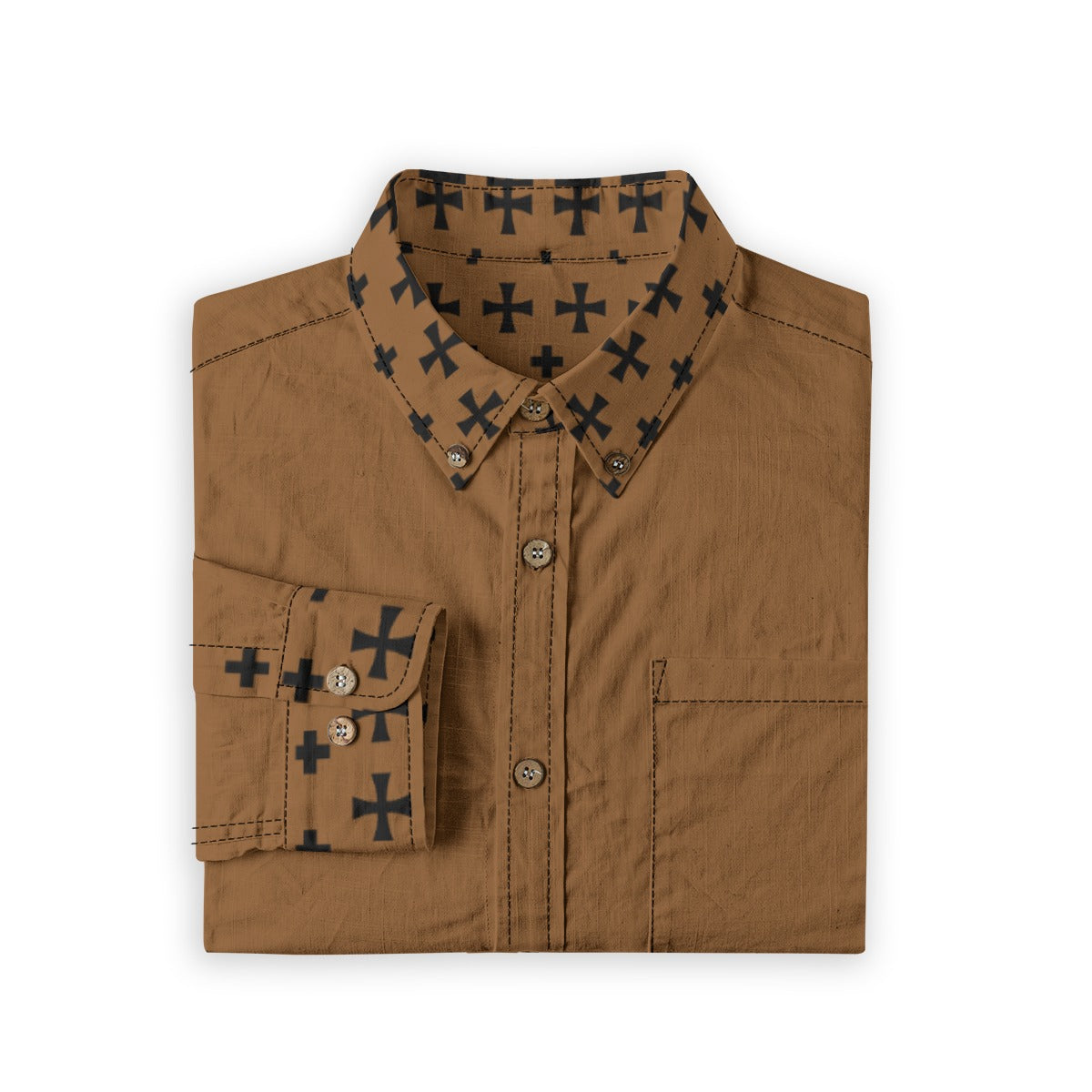 Tribal Cotton Long Sleeve Shirt