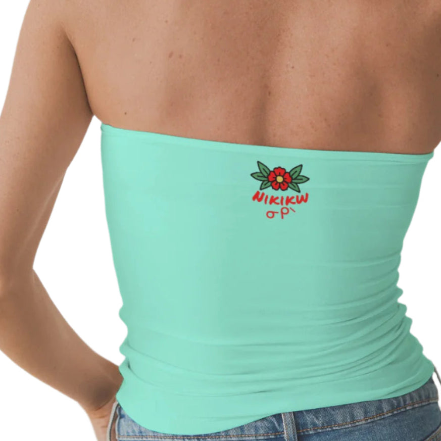 Floral Medicine Wheel Tube Top