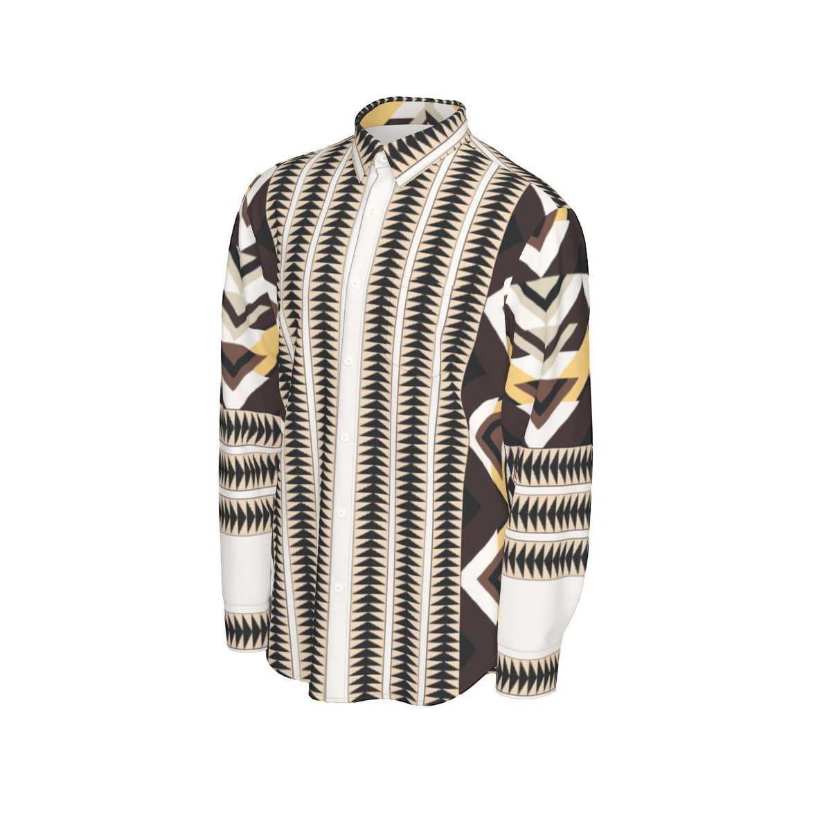 mikisiw ᒥᑭᓯᐤ Eagle Cotton Long Sleeve Shirt