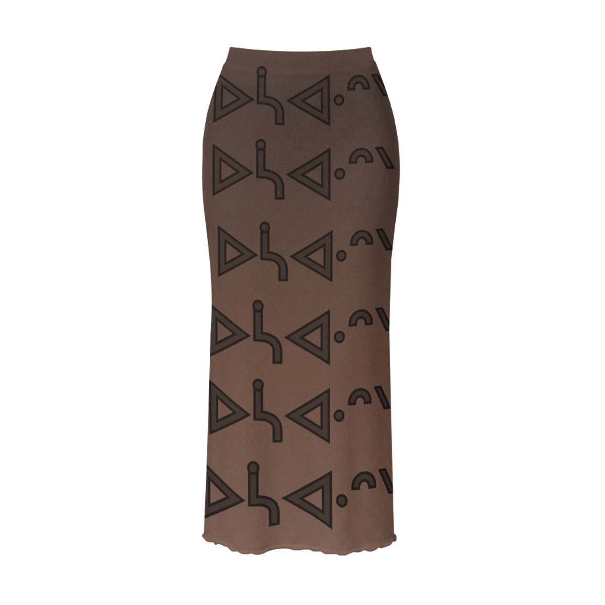 Brown Bear osâwask ᐅᓵᐊᐧᐢᐠ Mesh Skirt Set