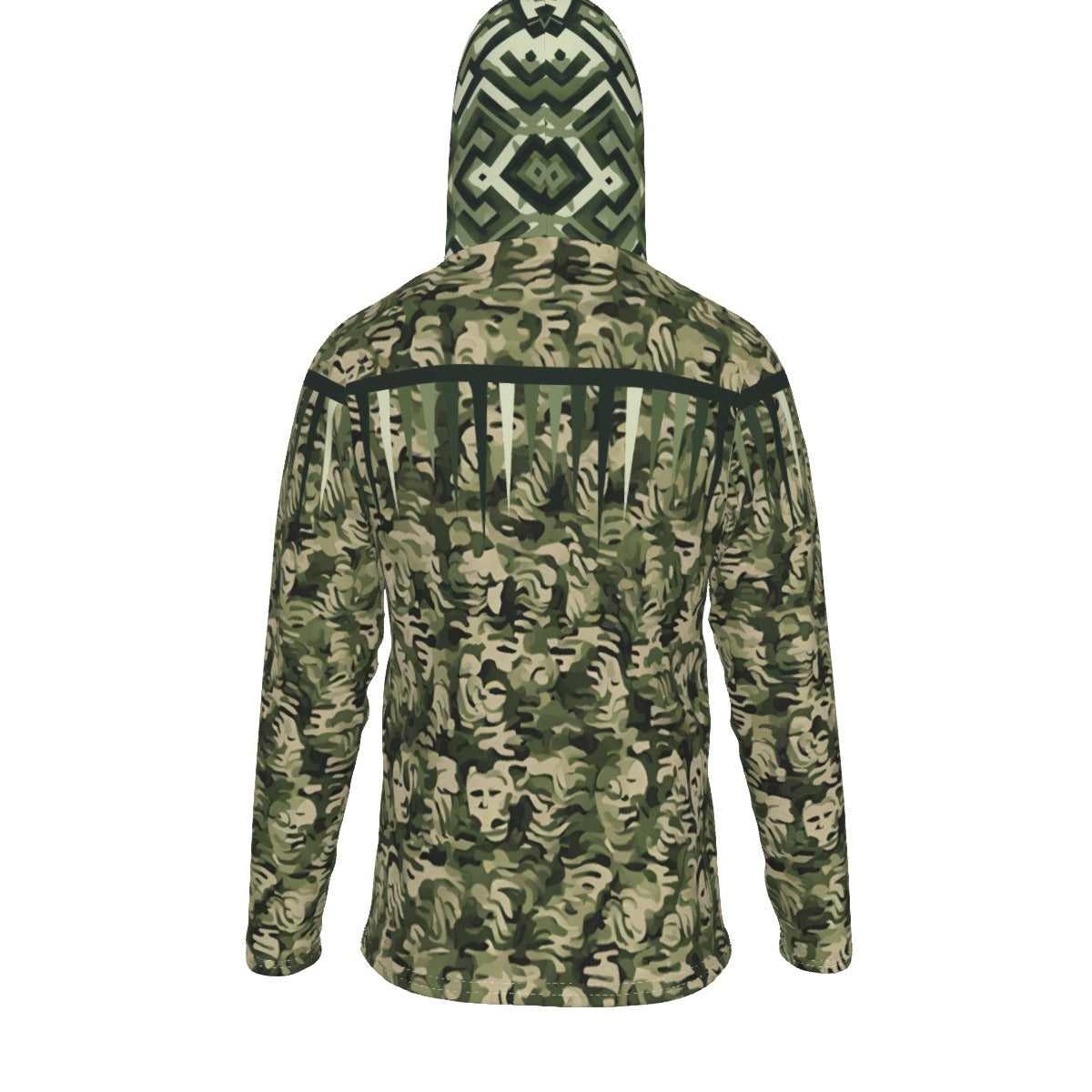 Anti-Facial Recognize Hoodie With Mask