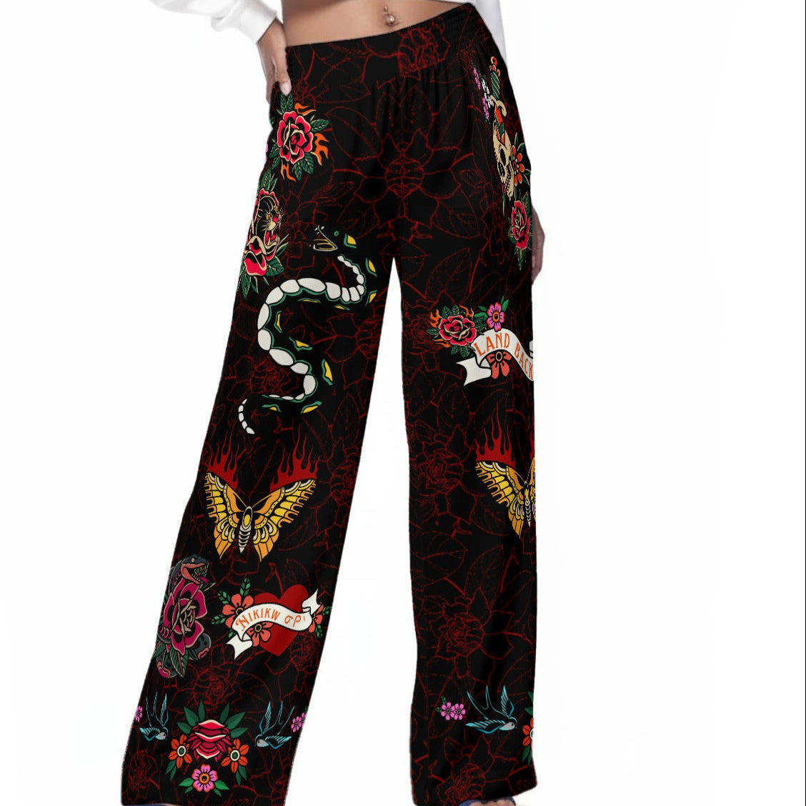 Indigenous tattoo Pants Tatty Native apparel