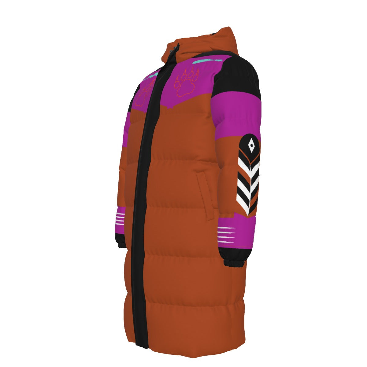 mahihkan ᒪᐦᐃᐦᑲᐣ Wolf Long Down Jacket