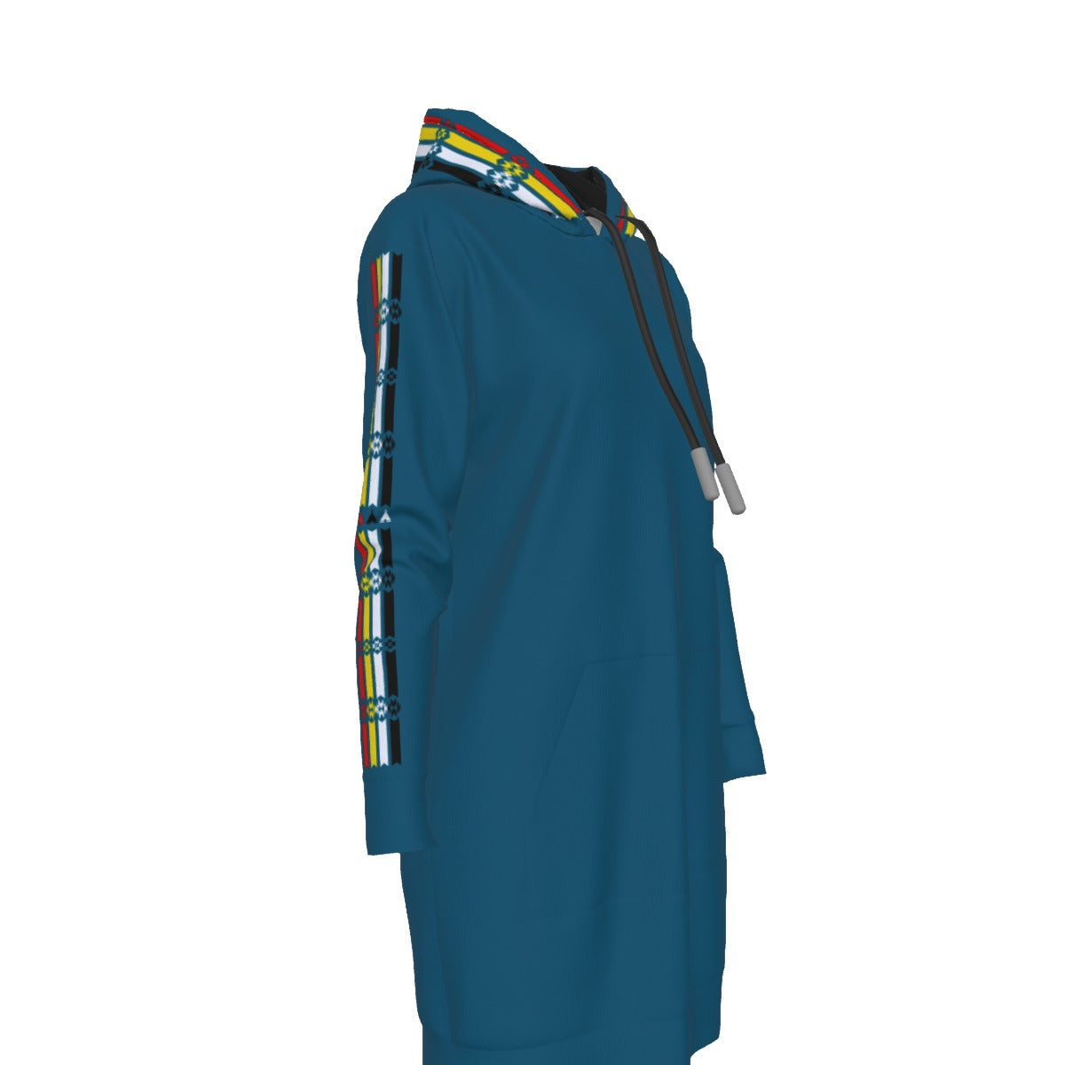 Ribbon Medicine Wheel Hoodie Dress