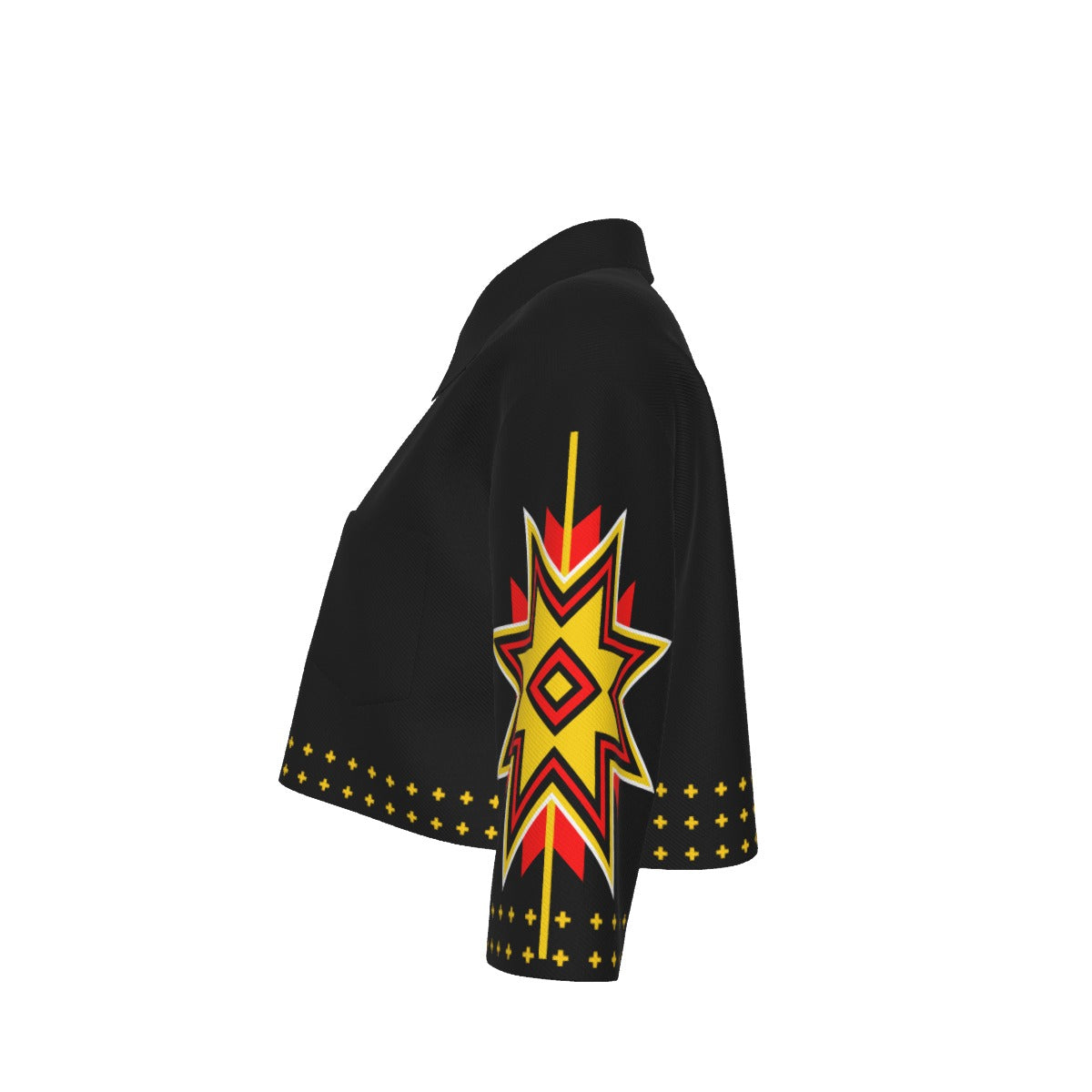 Warrior Fire Star Cropped Jacket