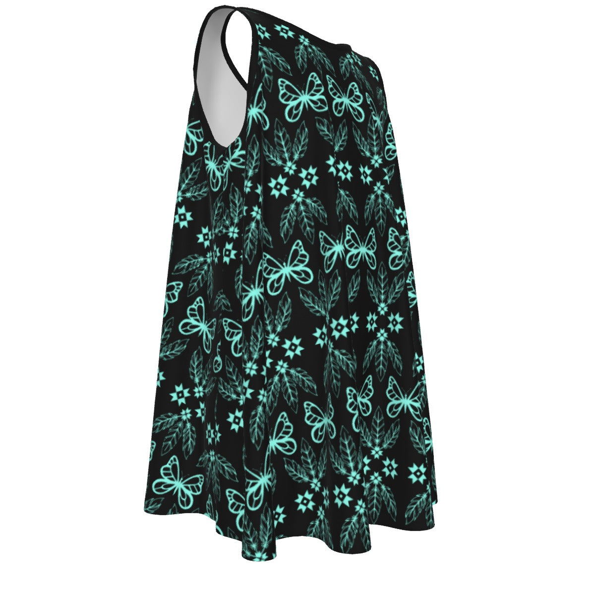 Girls Cotton Kamâmak ᑲᒫᒪᐠ Butterfly Dress