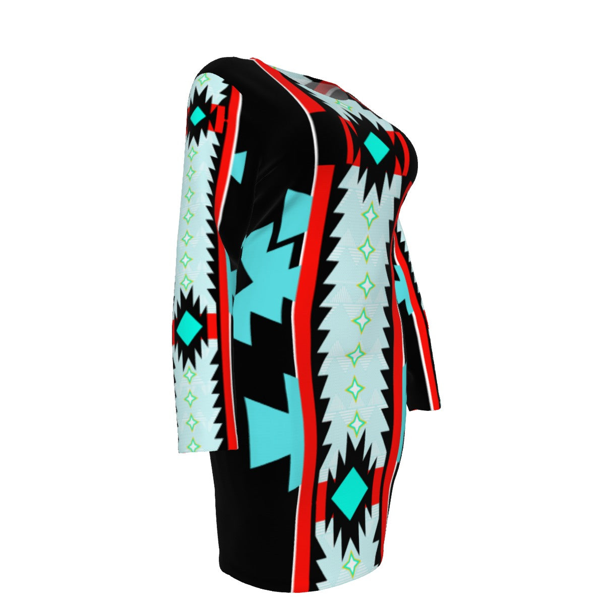 Day Star Mesh Dress Plus