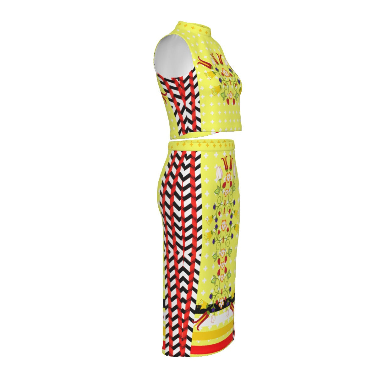 Modish Neechie Pencil Skirt Set