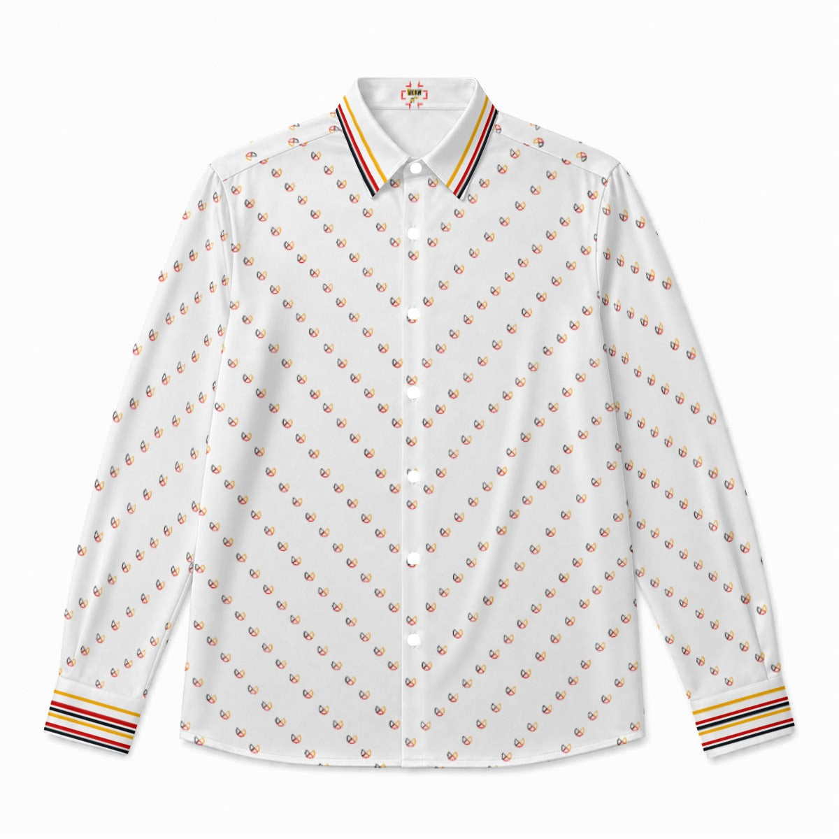 Medicine Wheel Men's Silky Slim Fit Shirt