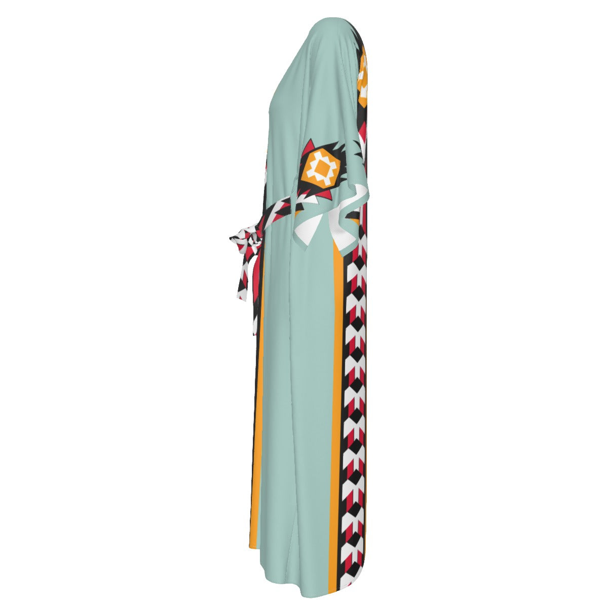 Four Flowy Long Dress