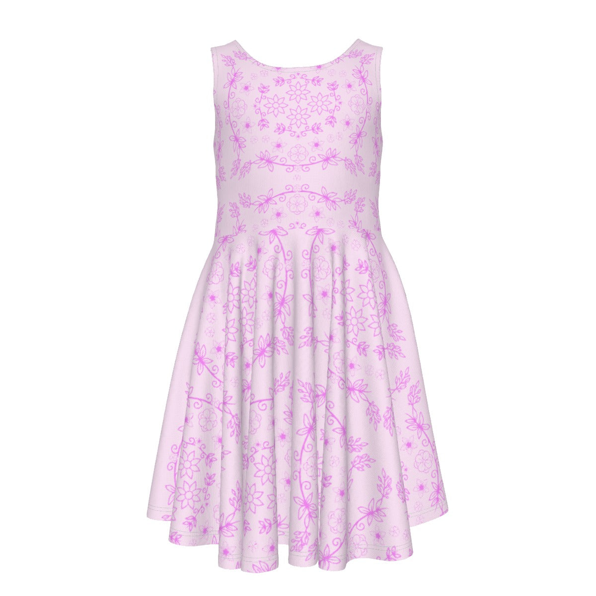 Girl's Woodland Floral Dress