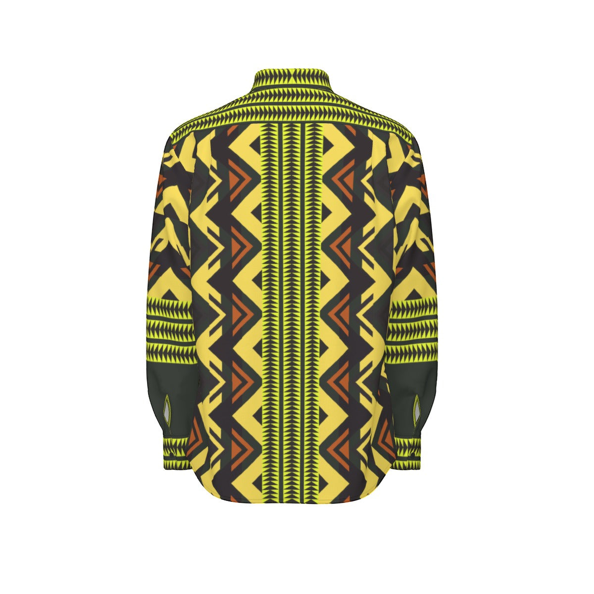 kinepikos ᑭᓀᐱᑯᐢ Garter Snake Cotton Long Sleeve Shirt