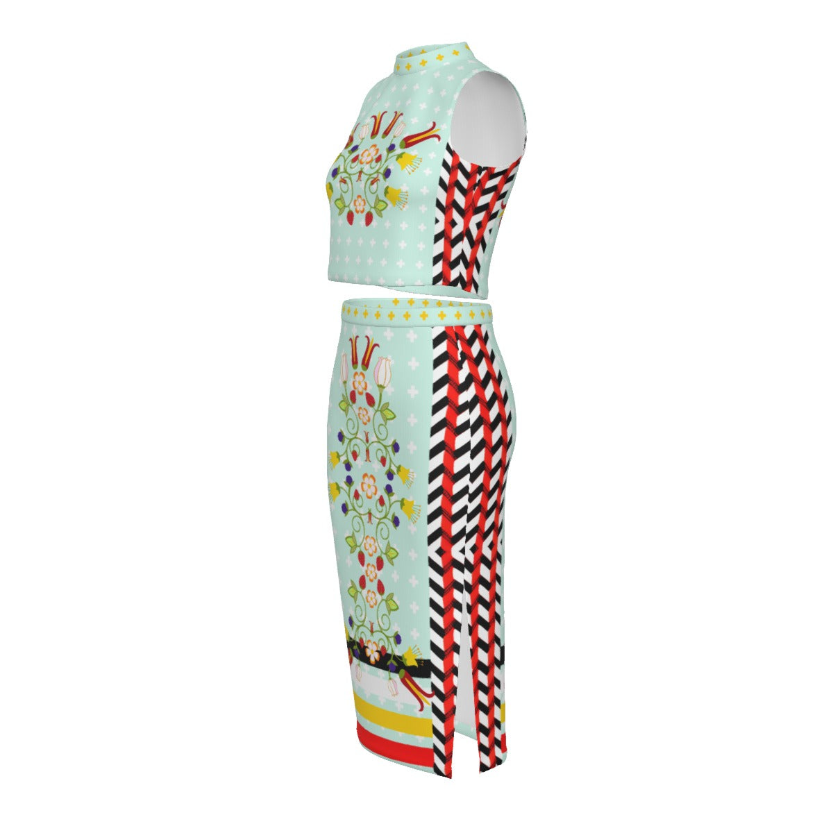 Modish Neechie Pencil Skirt Set