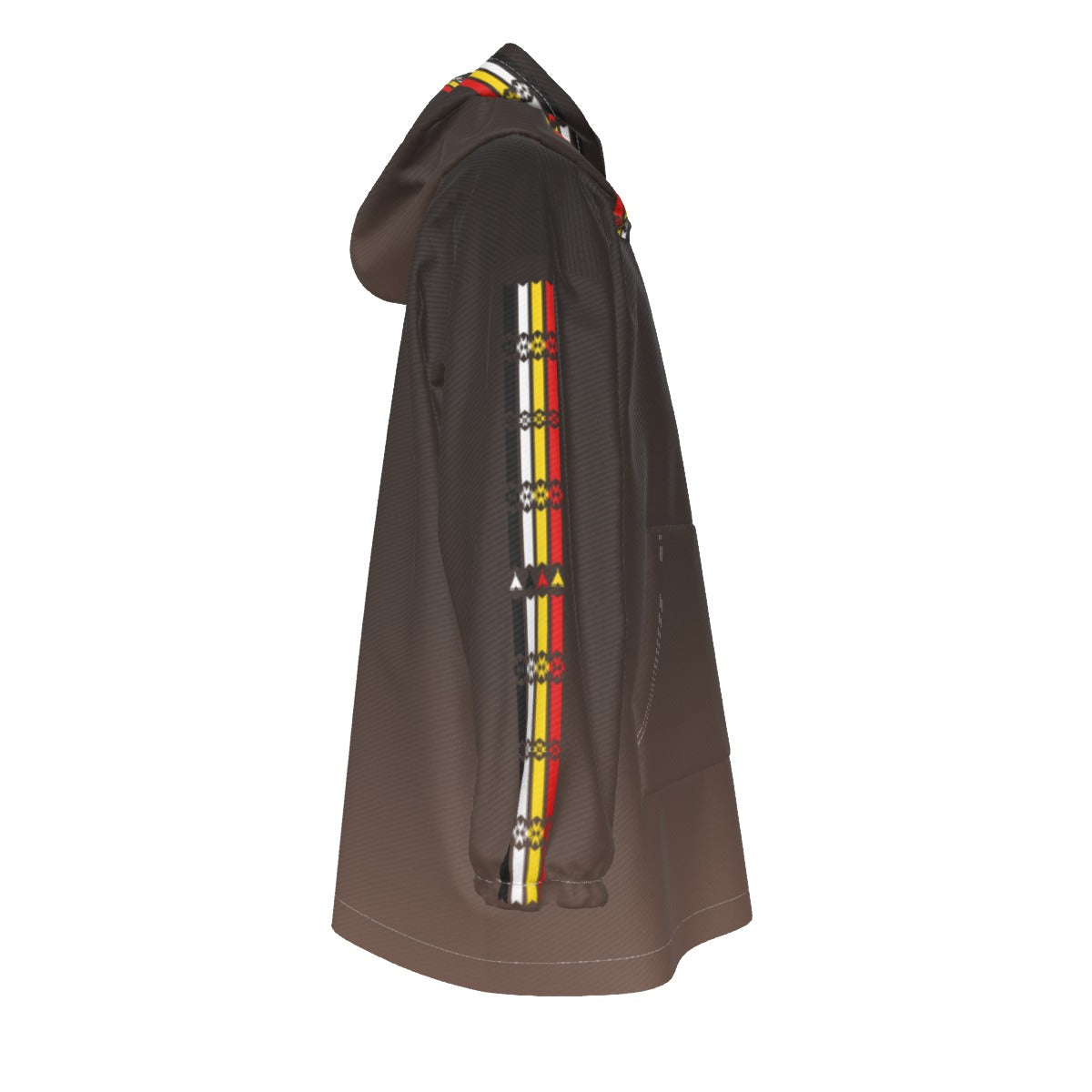Kid's Medicine Wheel Ribbon Sherpa Fleece Hoodie Blanket