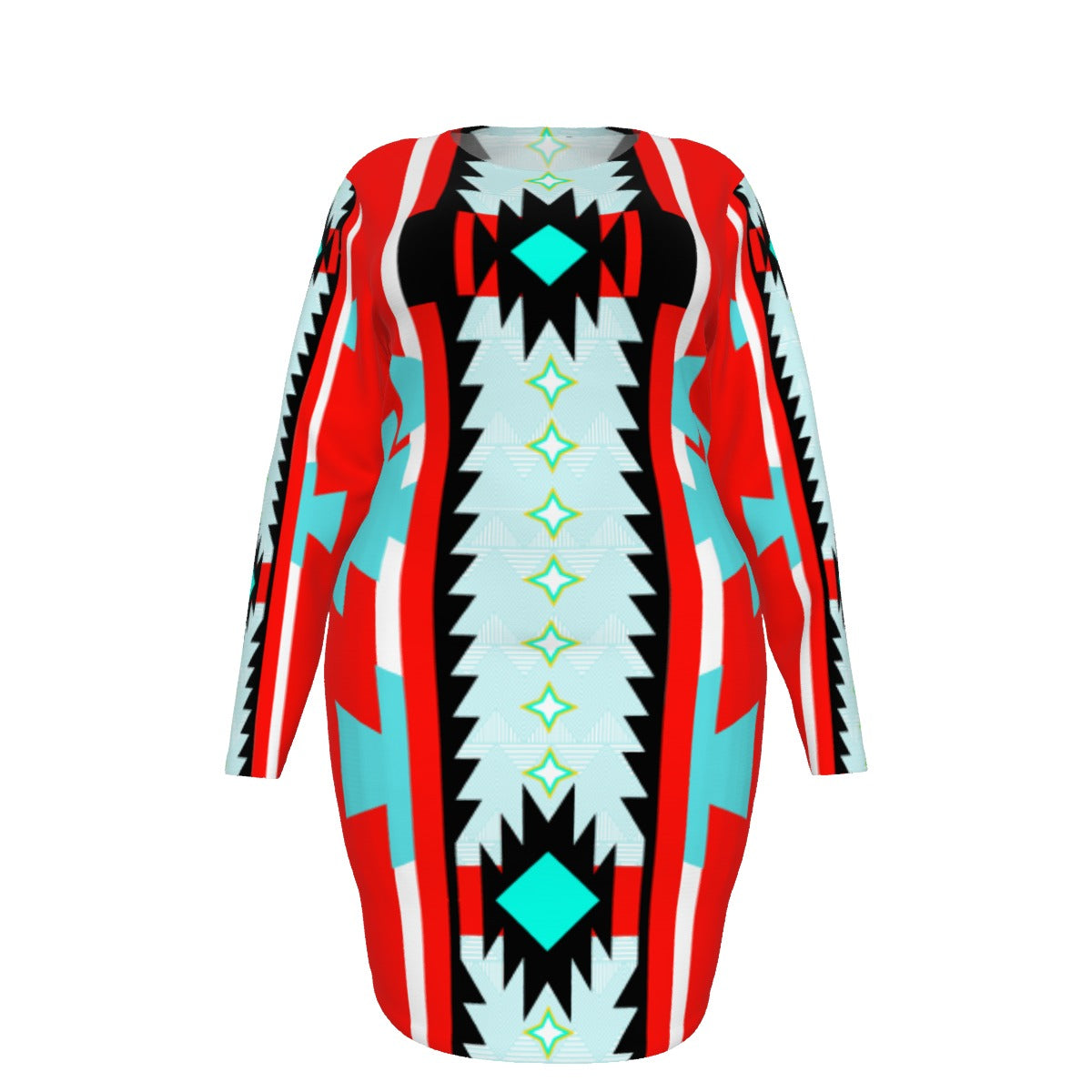 Day Star Mesh Dress Plus