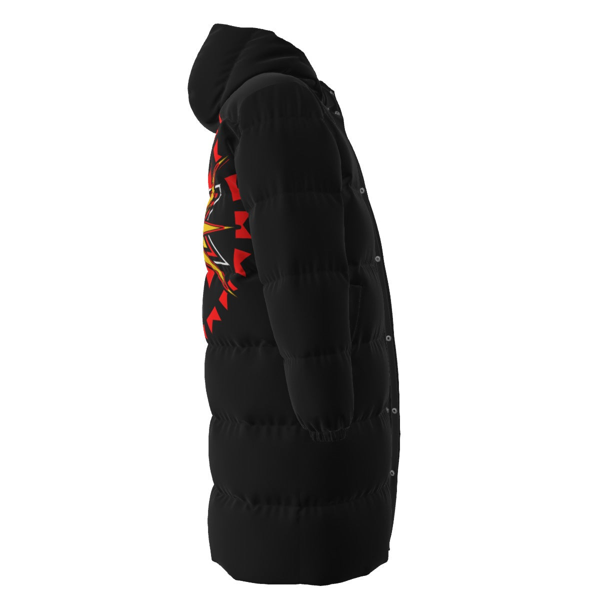 Warrior Long Duck Down Jacket