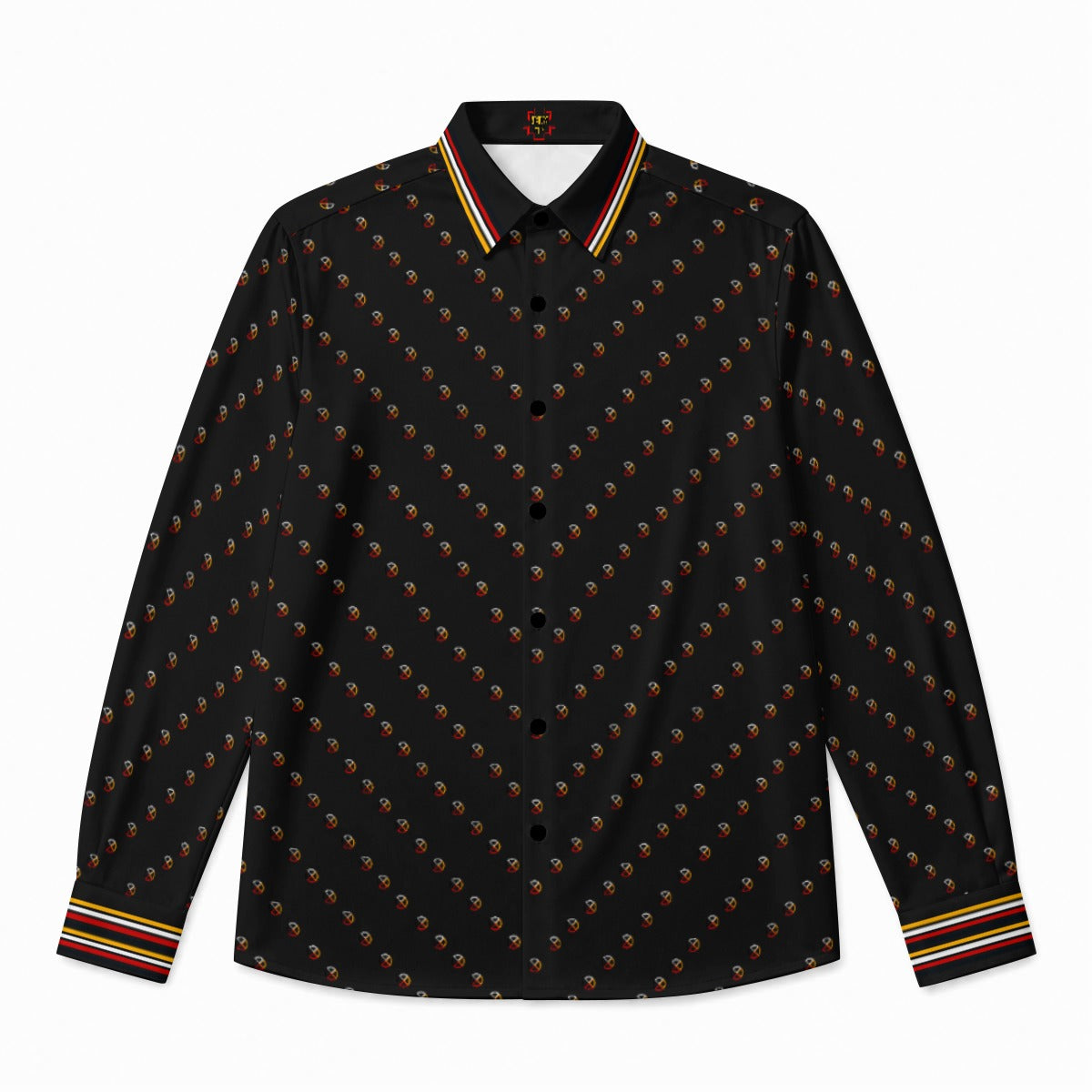 Medicine Wheel Men's Silky Slim Fit Shirt