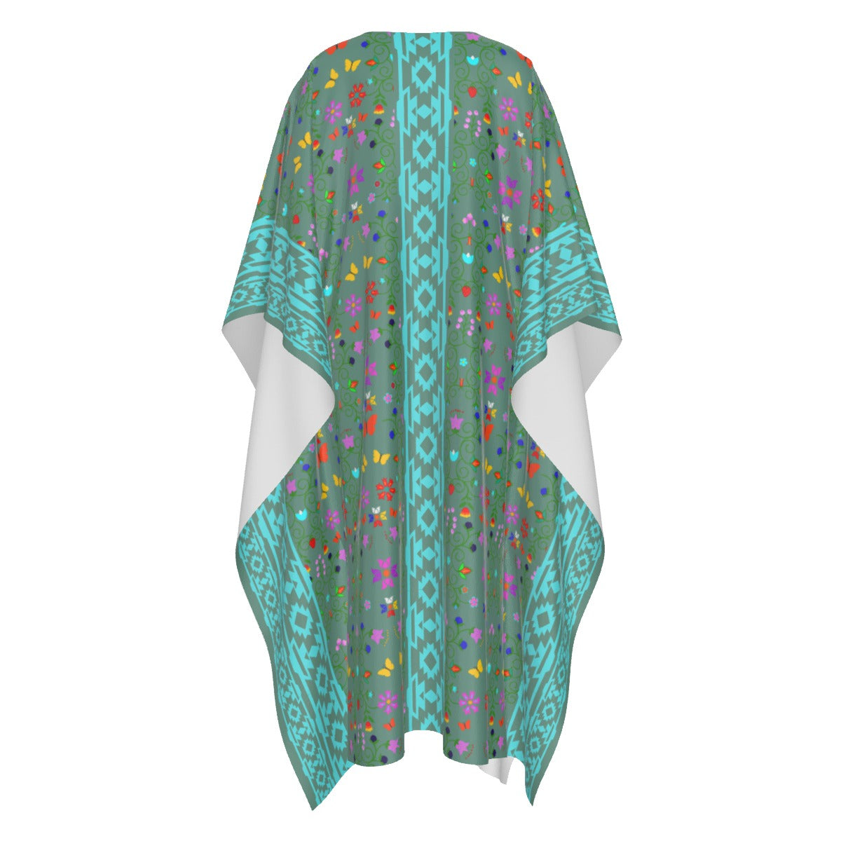 Silky Kaftan Robe