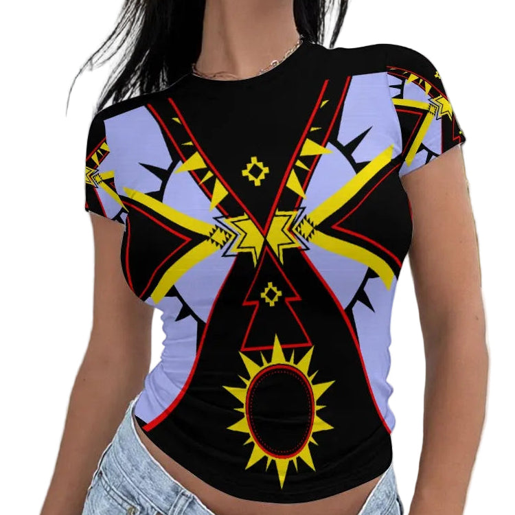 Shooting Star Ribbed T-shirt