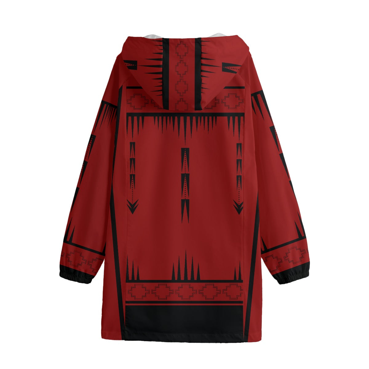 Native Print Long Jacket