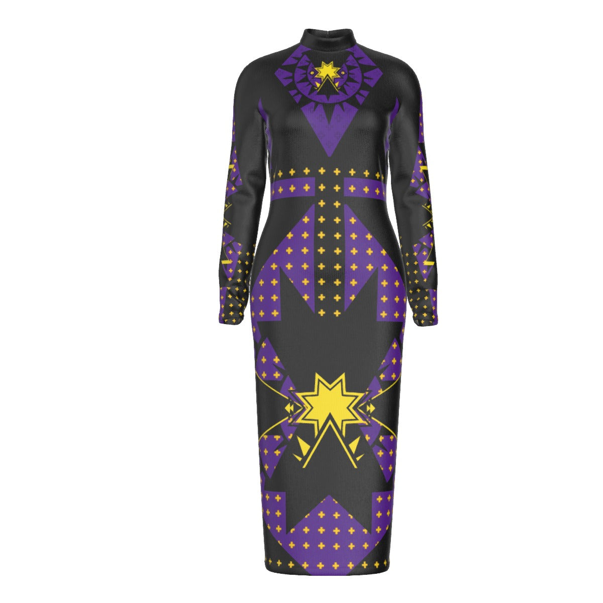 Shooting Star Mockneck Dress