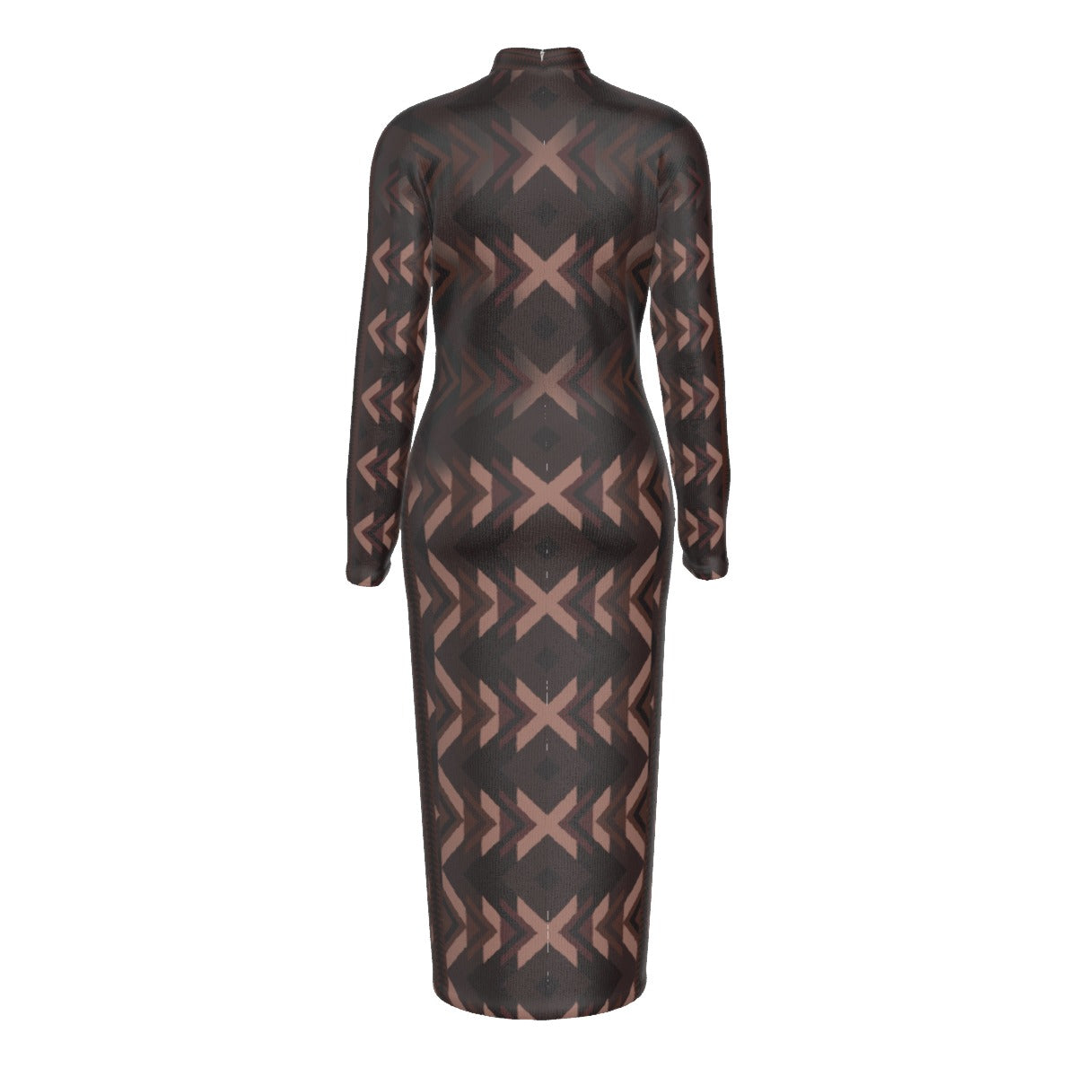 Arrows of Destiny Mockneck Dress