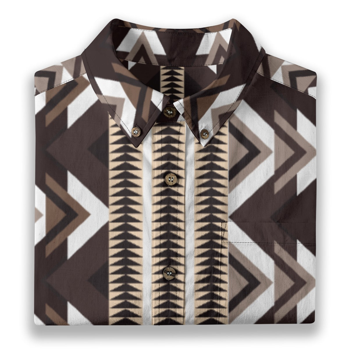 Arrows of Destiny Button Down Cotton Shirt