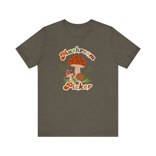 Mushroom Picker Jersey Short Sleeve Tee