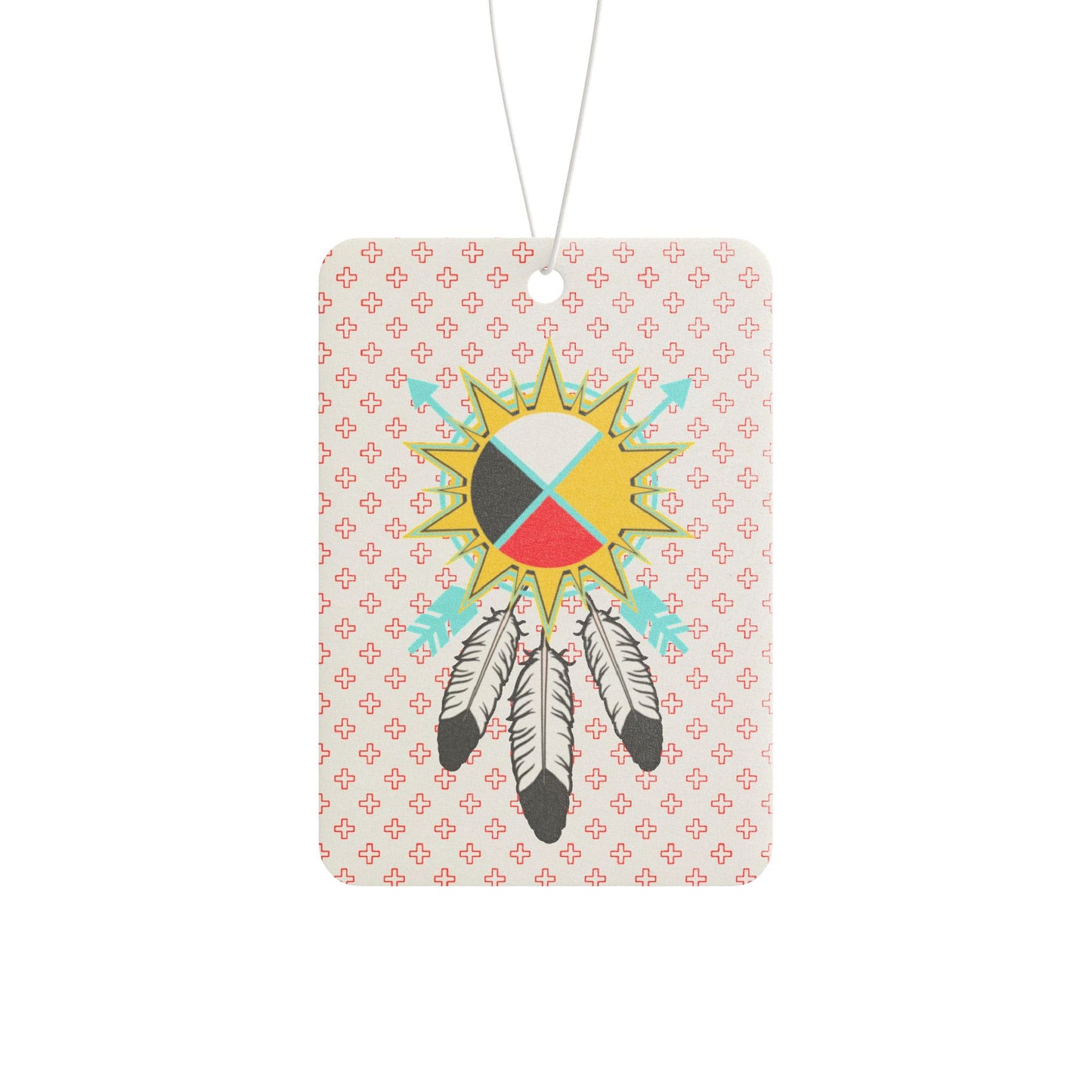 Medicine Wheel Car Air Freshener