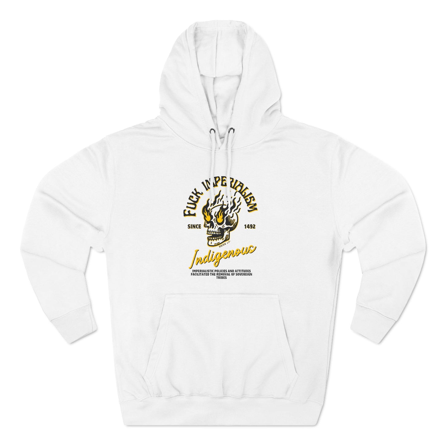 Fuck Imperialism Fleece Hoodie