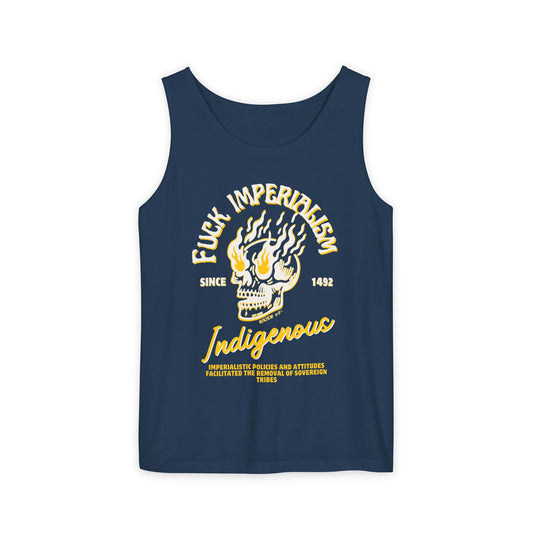 Fuck Imperialism Cotton Tank Top