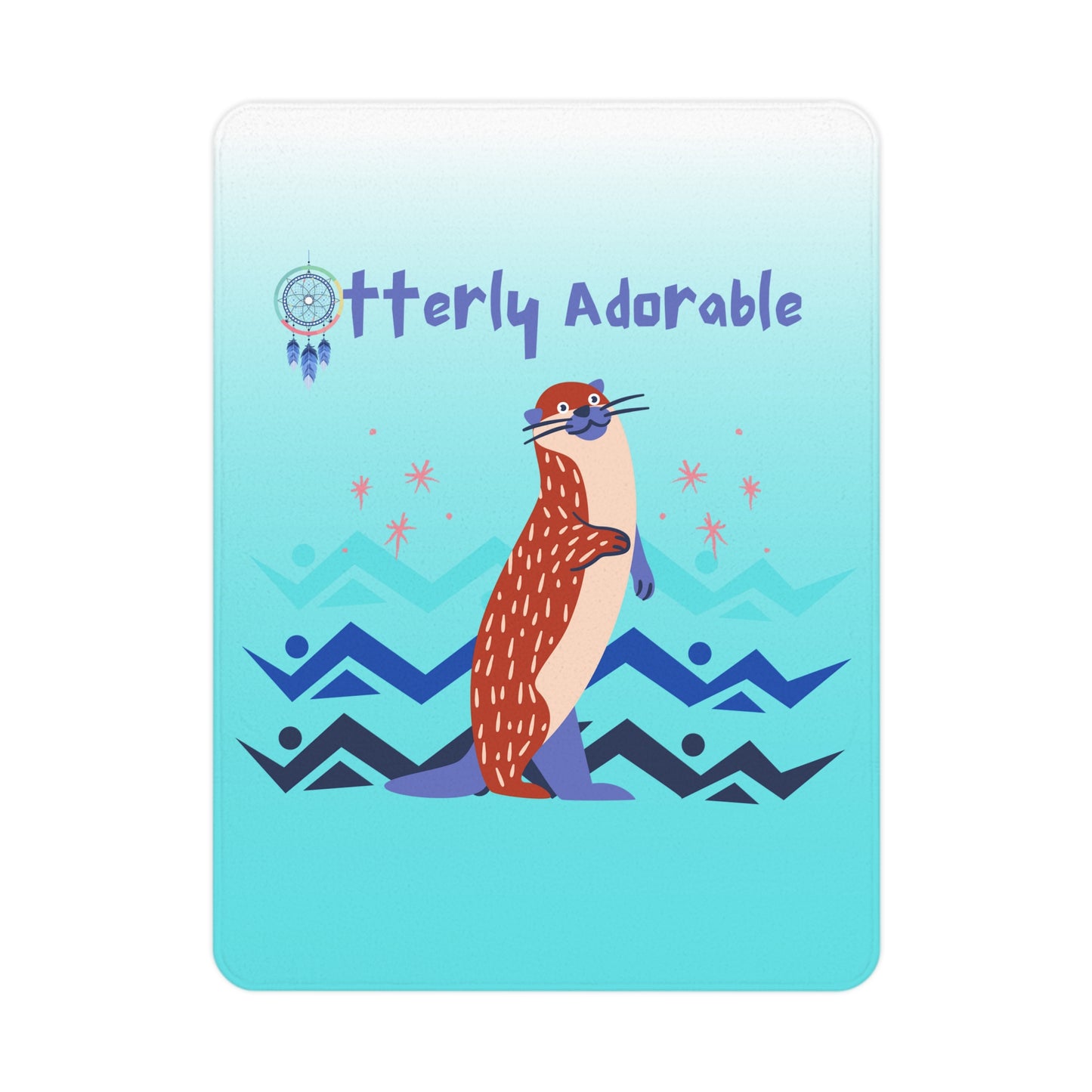 Otterly Adorable Toddler Blanket