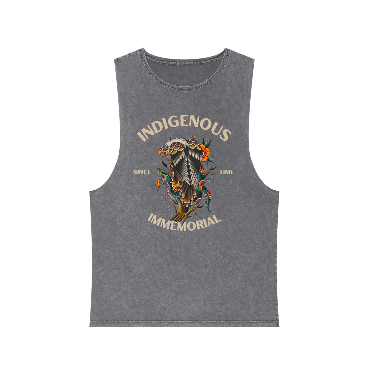Tatty Unisex Stonewash Tank Top
