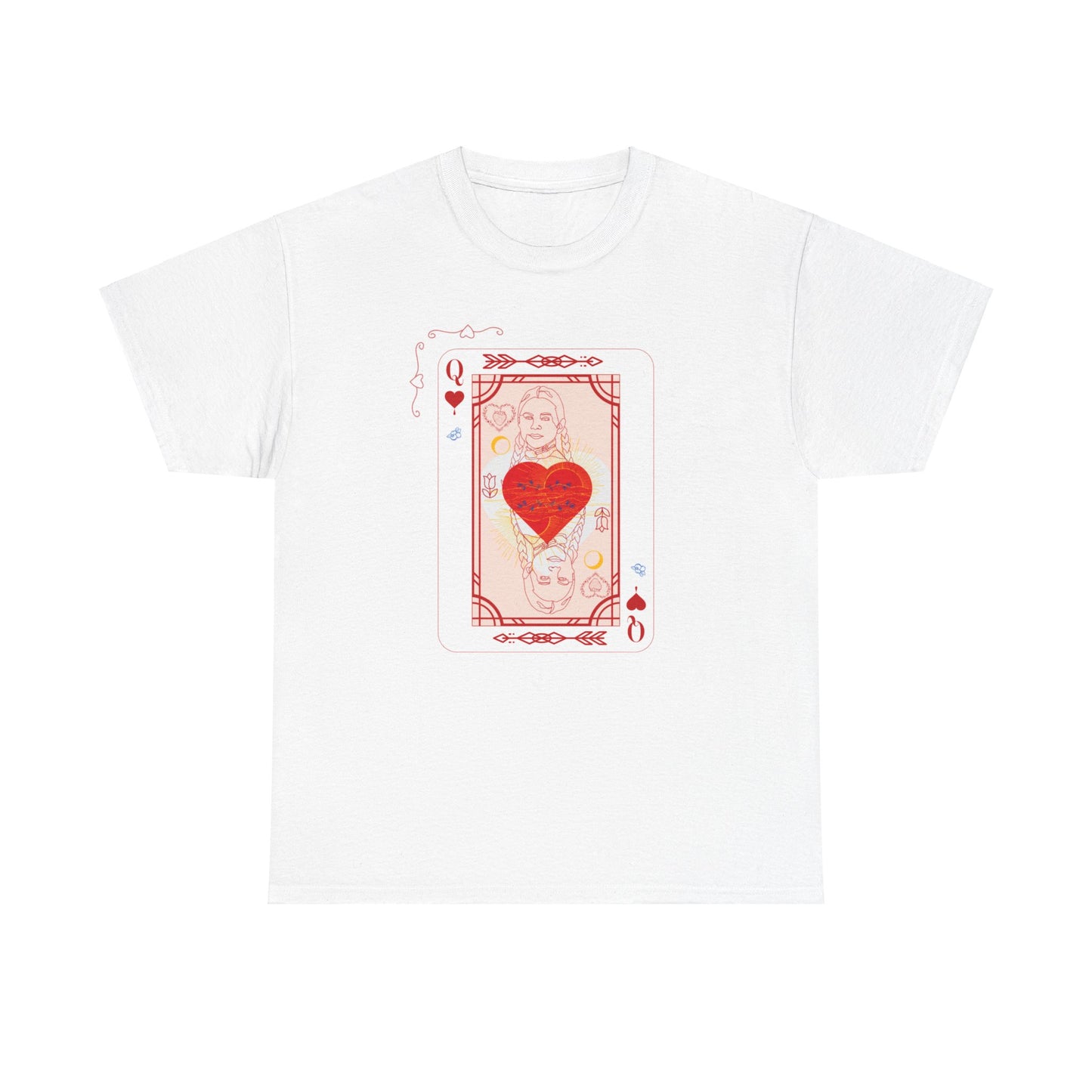 Queen of Hearts Heavy Cotton Tee