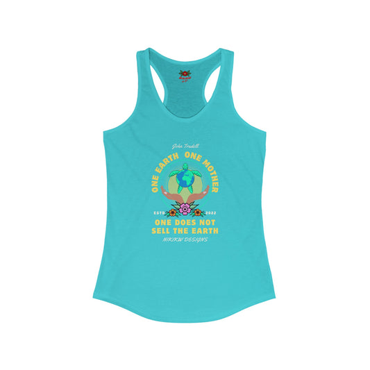 One Earth One Mother Racerback Tank