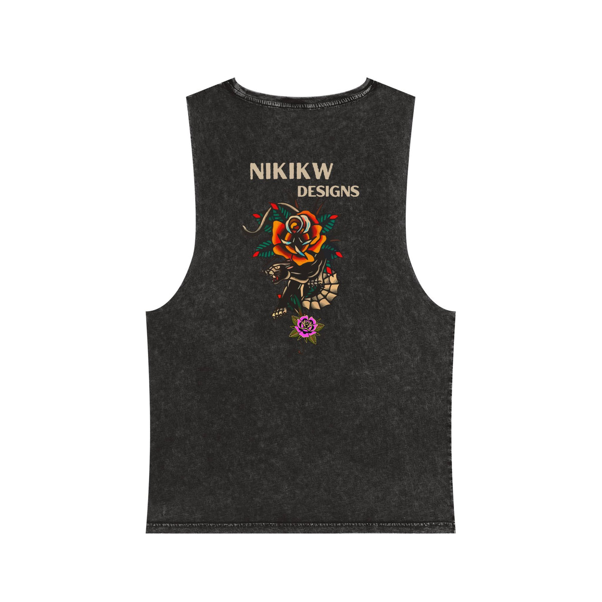 Tatty Unisex Stonewash Tank Top