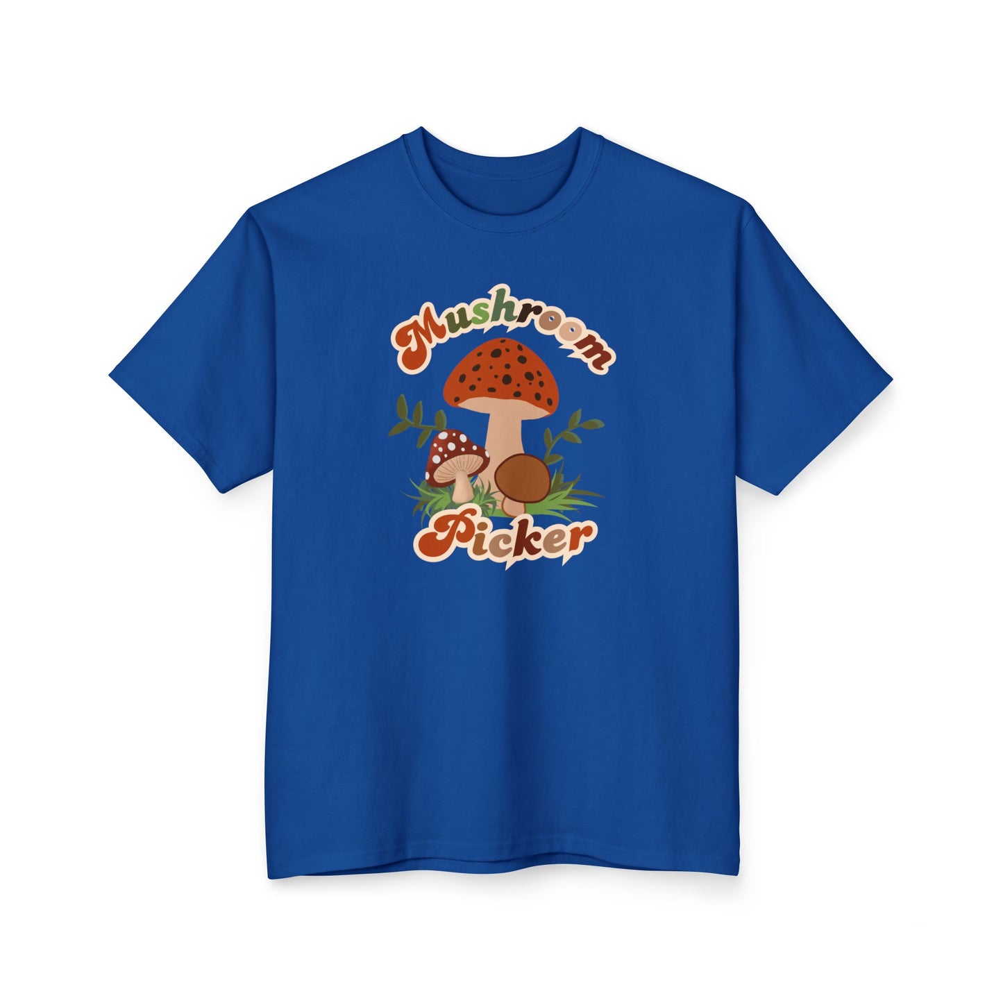 Mushroom Picker Cotton Tall T-Shirt