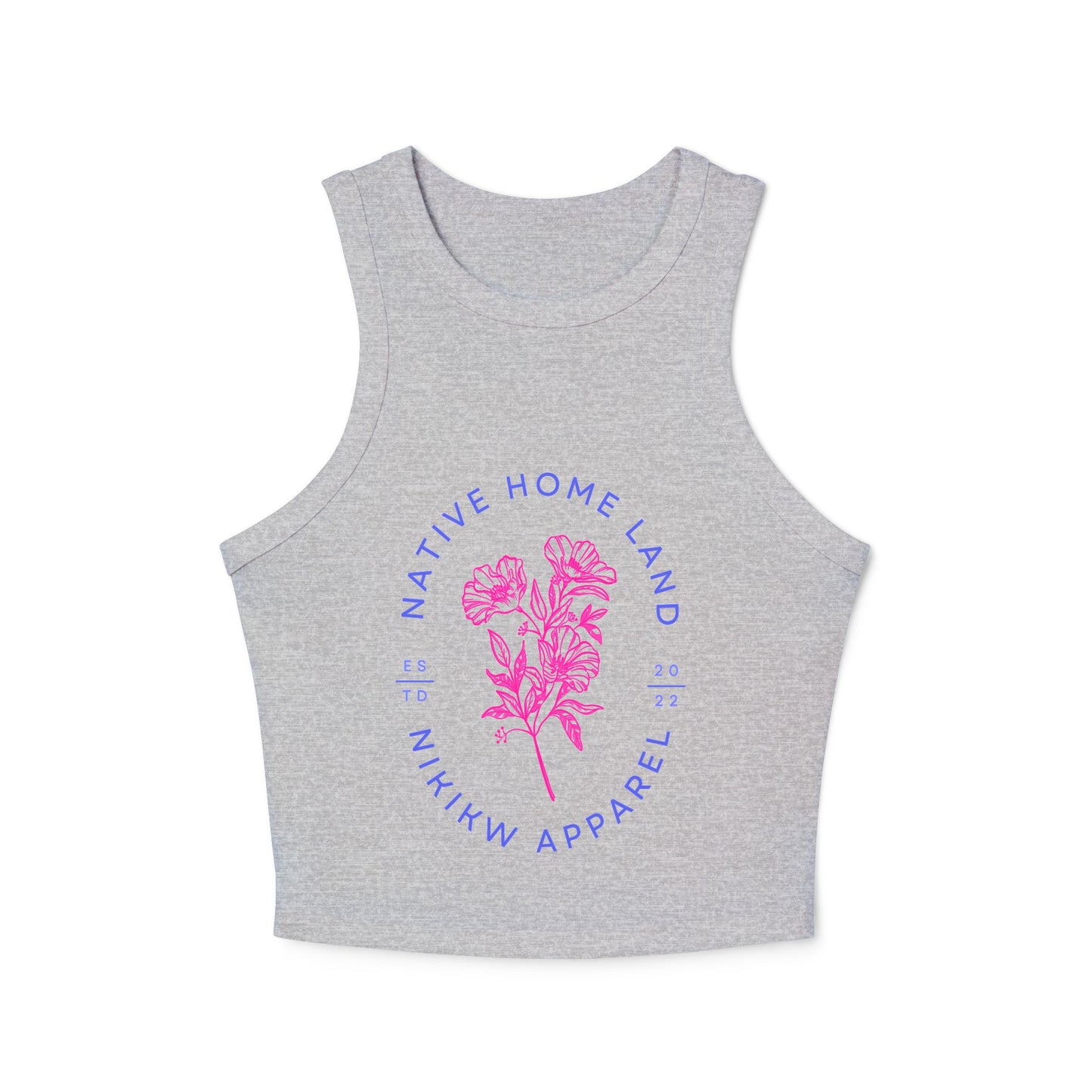 Native Homeland Micro Rib Racer Tank Top