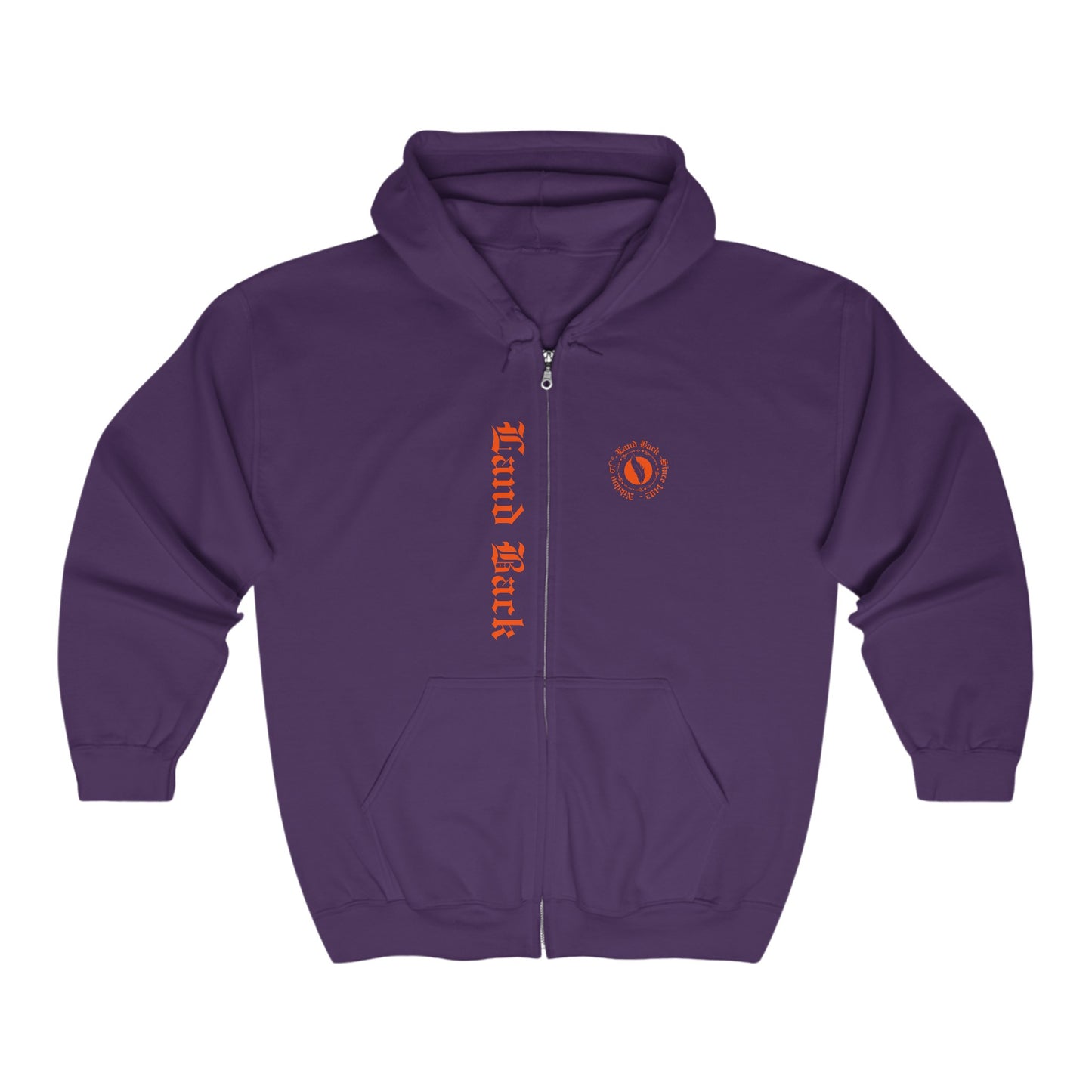 Land Back Full Zip Hoodie